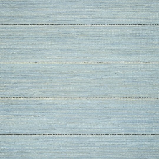 Thibaut T27019 Natural Resource 3 Navajo Spa Blue - tapeta z rafii w paski