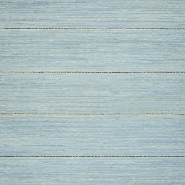 Thibaut T27019 Natural Resource 3 Navajo Spa Blue - tapeta z rafii w paski