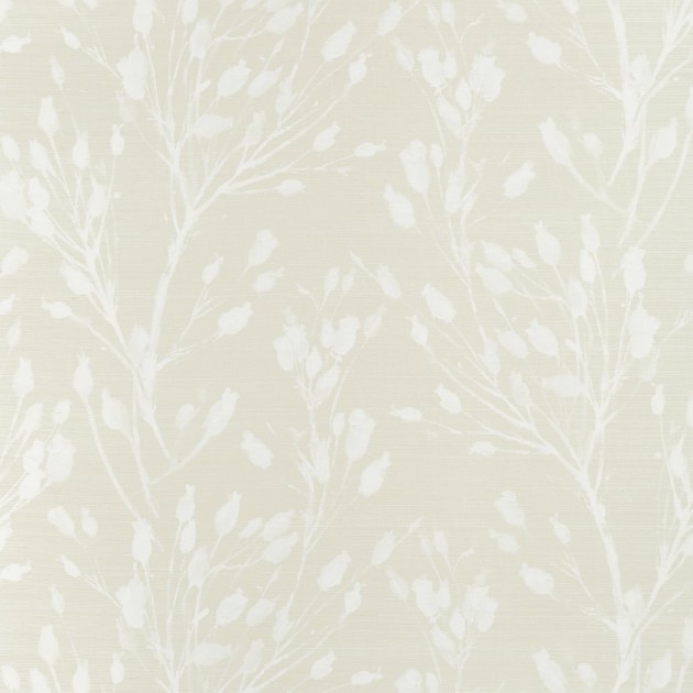 Thibaut T27023 Natural Resource 3 Wild Flower Beige - tapeta z sizalu w roślinny wzór