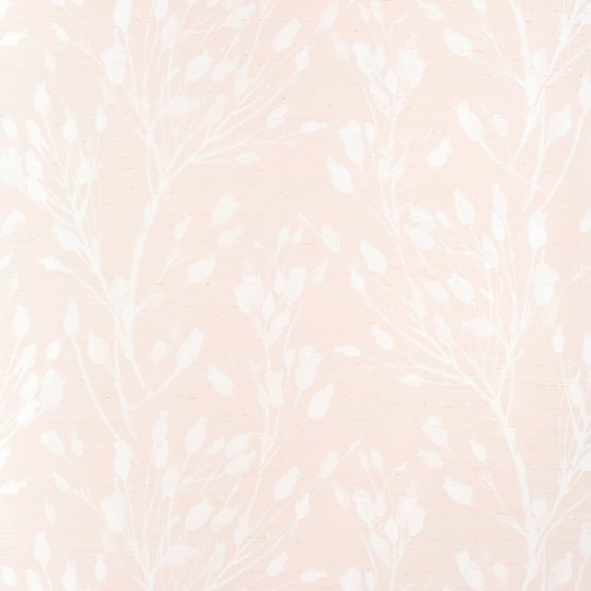 Thibaut T27024 Natural Resource 3 Wild Flower Blush - tapeta z sizalu w roślinny wzór