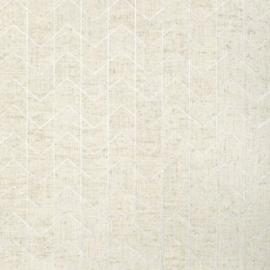 Thibaut T27026 Natural Resource 3 Cordoza Weave Light Grey - tapeta z rafii w zygzaki