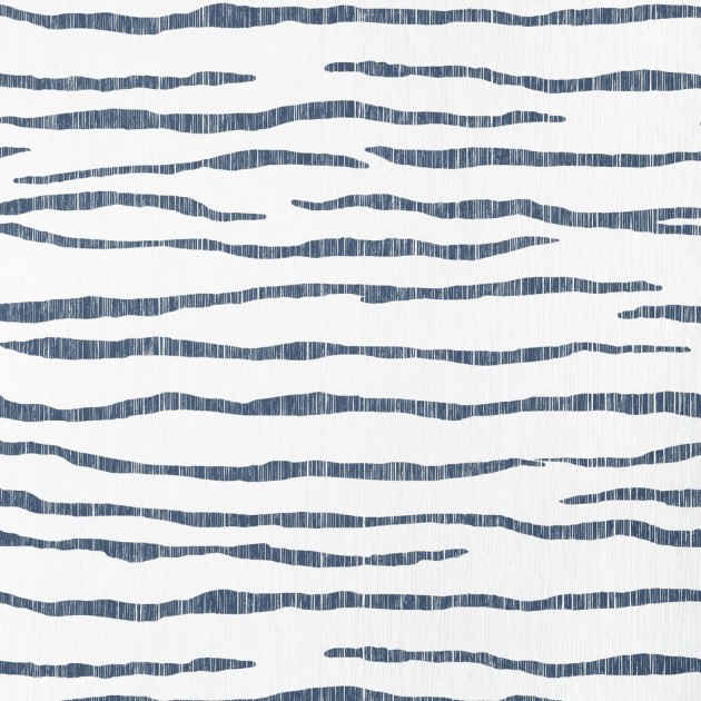 Thibaut T27048 Natural Resource 3 Savanna Navy - tapeta strukturalna w pasy zebry