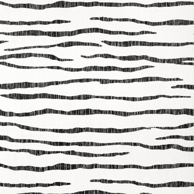 Thibaut T27052 Natural Resource 3 Savanna Black and White - tapeta strukturalna w pasy zebry