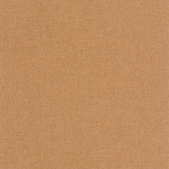 Caselio 103222760 Linen Edition 2 Uni Mat Marron bleu - tapeta imitująca len
