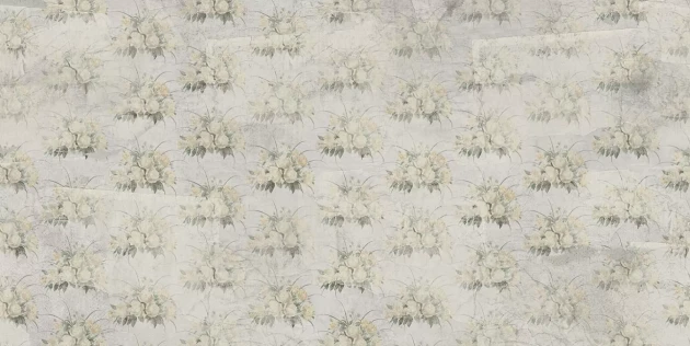 Tecnografica 79899-4 Old London Beth Yellow - mural w kwiaty