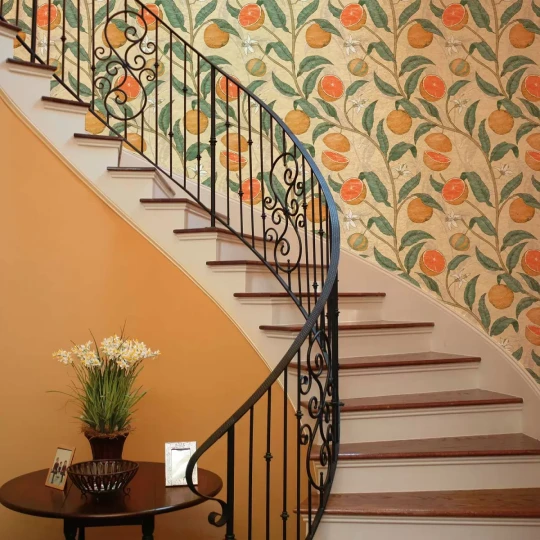 Tecnografica 76724-4 Old London Citrus Lime - mural w cytrusy