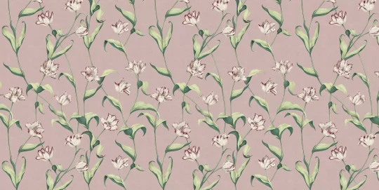 Tecnografica 79318-2B Old London Cordelia Powder Rose Small - mural w kwiaty