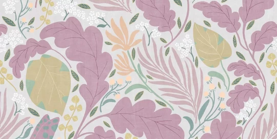 Tecnografica 80306-4A Old London Paloma Pastel A - mural w roślinny motyw