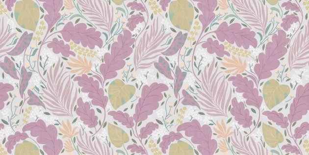 Tecnografica 80306-4B Old London Paloma Pastel B - mural w roślinny motyw