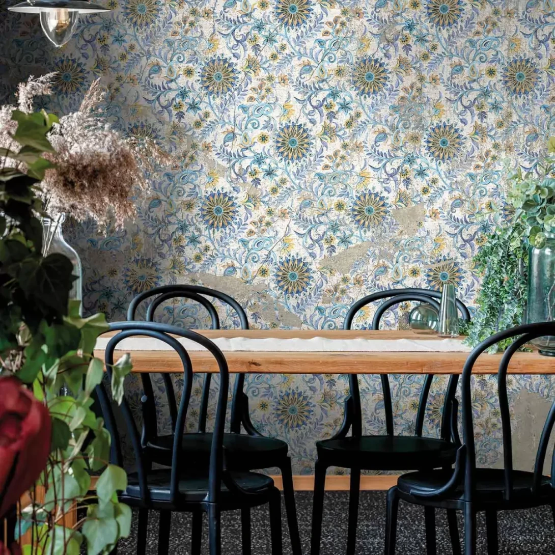Tecnografica 76918-4 Old London Paloma Antiguo - mural w stylizowane rośliny