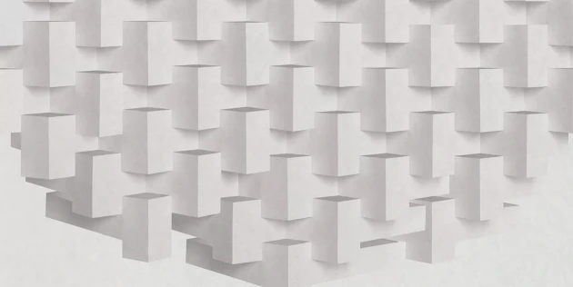 Tecnografica 83796-1 Quarta Parete Applauso Ivory - mural w architektoniczny motyw