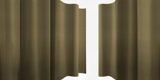 Tecnografica 83876-4 Quarta Parete Sipario Olive - mural w architektoniczny motyw