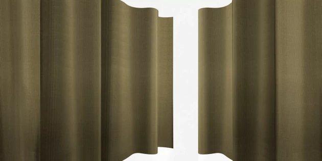 Tecnografica 83876-4 Quarta Parete Sipario Olive - mural w architektoniczny motyw