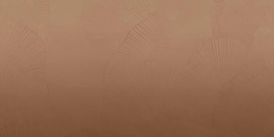 Tecnografica 83158-3 Superminimal Sensu Rust - mural w minimalistyczne wachlarze