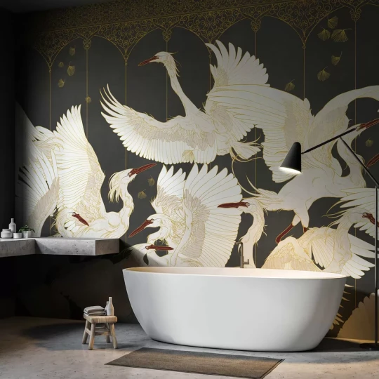 Tecnografica 71360-5 Wild Essence La Danse Mountarde - mural w żurawie