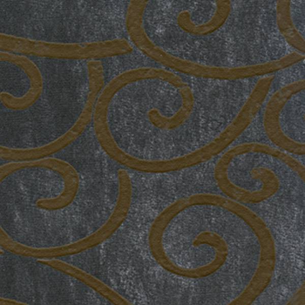Elitis RM 253 12 Domino Volutes – tapeta w dekoracyjne zawijasy