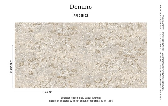 Elitis RM 255 06 Domino Aladin – tapeta w kaczki
