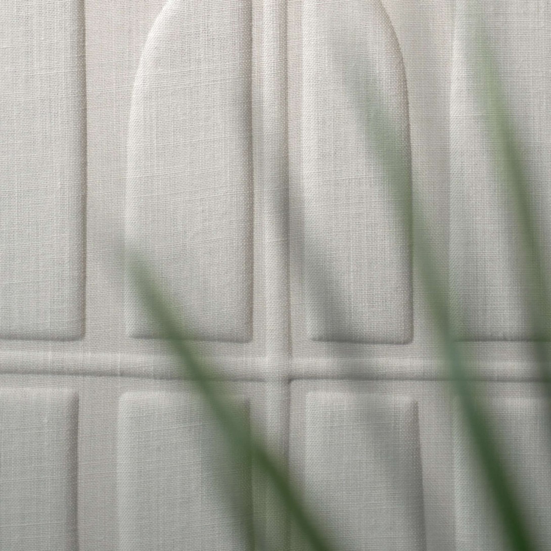 Elitis RM 1053 01 Forms Twisted Lin – tapeta trójwymiarowa z lnu