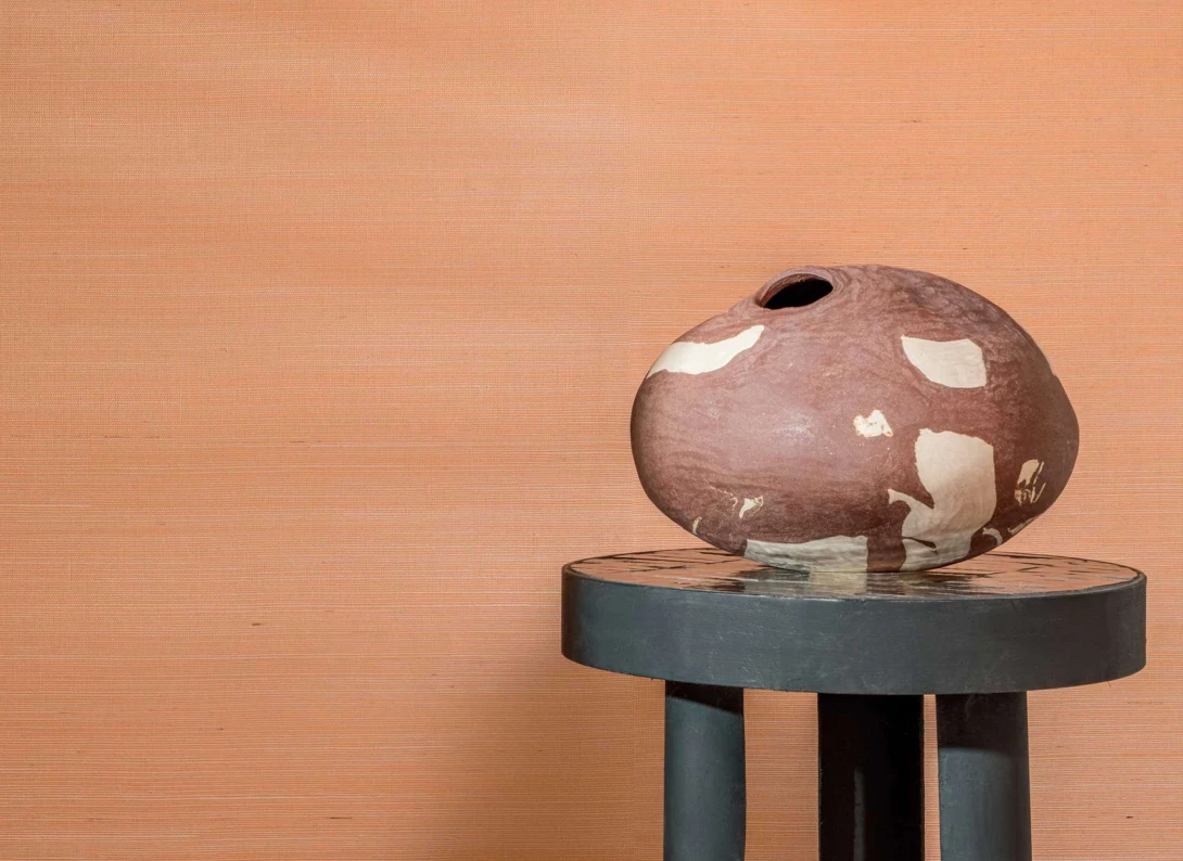 Elitis RM 1073 92 Tribus Sisal metallique - tapeta z sizalu z metalicznym efektem