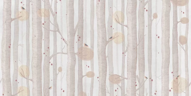 Tecnografica 71439-1 Kids Lullaby Autumn - mural dla dzieci w drzewa