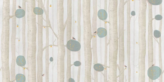 Tecnografica 71439-4 Kids Lullaby Summer - mural dla dzieci w drzewa