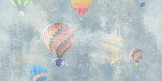 Tecnografica 65437-1 Kids Martin - mural dla dzieci w balony