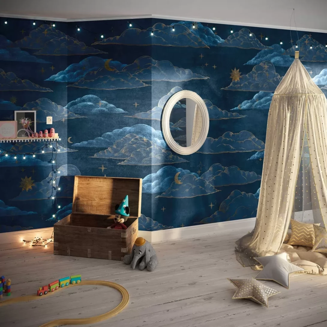 Tecnografica 76188-2 Kids Dreamy Morning - mural dla dzieci w chmury