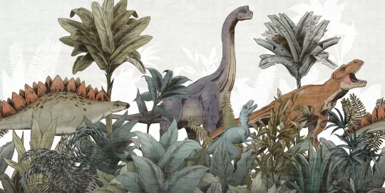 Tecnografica 76410-2 Kids Jurassic Color - mural dla dzieci w dinozaury