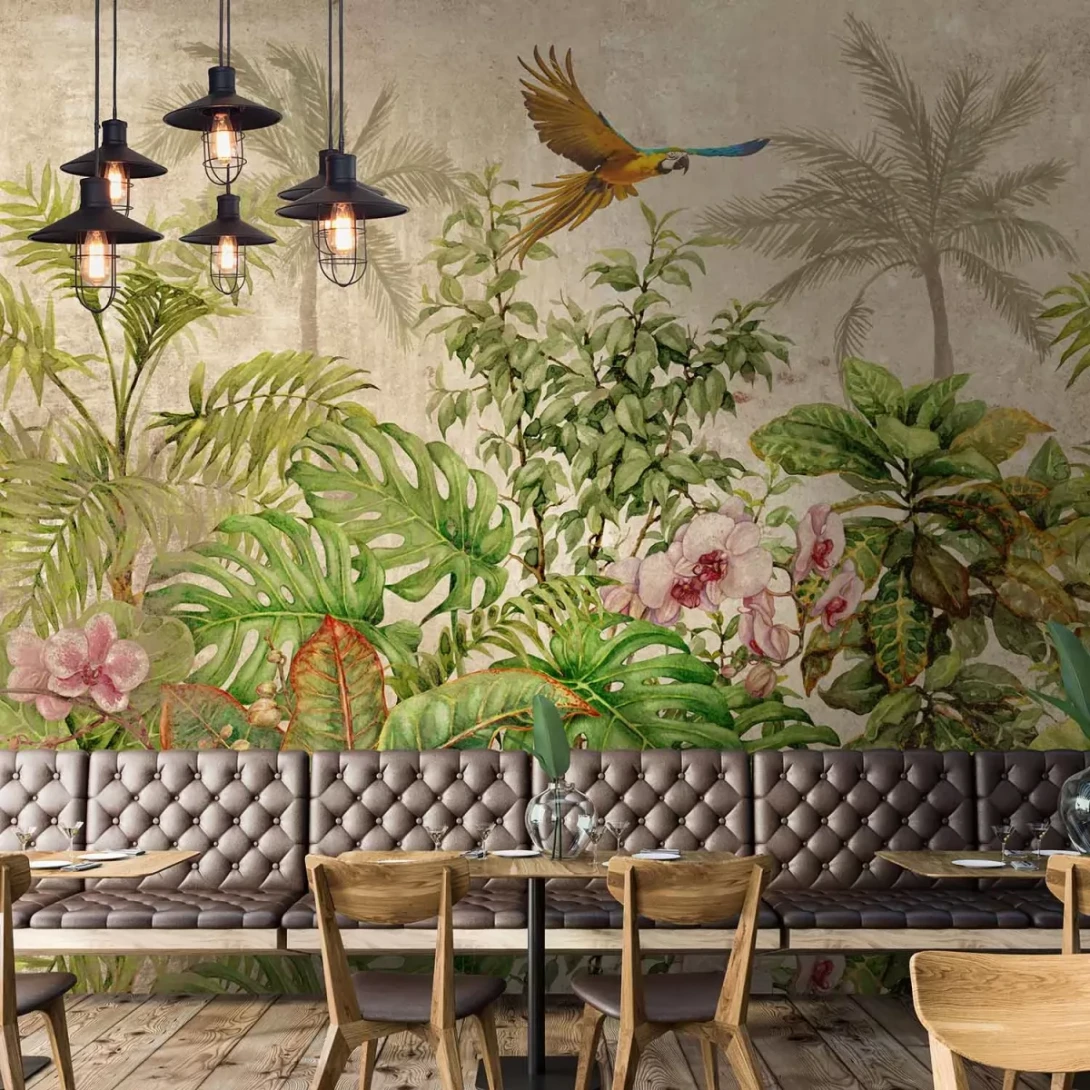 Tecnografica 73568-1 Expedition Canary - mural w egzotyczną roślinność