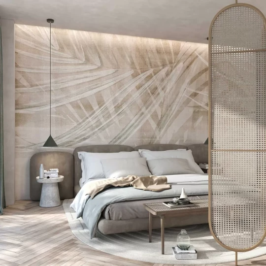 Tecnografica 80502-3 Expedition Oasi Earth - mural w duże liście palm