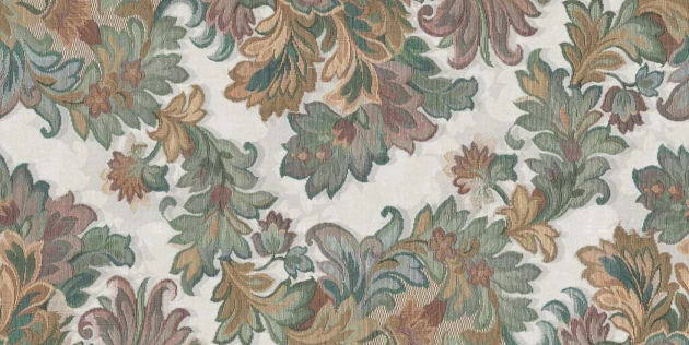 Tecnografica 77360-2 Fabrics Bohemian Royalty Warm - mural w roślinny motyw imitujący materiał