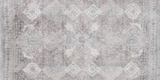Tecnografica 67515-2 Fabrics Scirna White - mural imitujący vintage dywan
