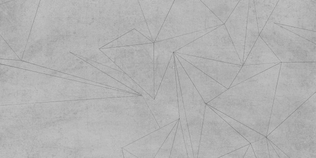 Tecnografica 68144-1C Geometric Notes Area 3D Plain - mural w geometryczne bryły