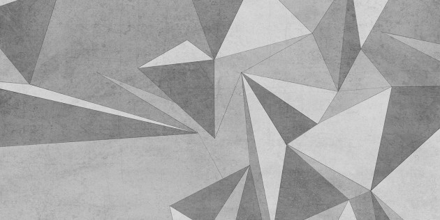 Tecnografica 68144-3C Geometric Notes Area 3D Upland - mural w geometryczne bryły