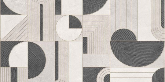 Tecnografica 85579-1 Geometric Notes Duetto Deco - mural w geometryczny wzór