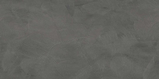 Tecnografica 85579-5 Geometric Notes Duetto Ebony Horizontal - mural w organiczne linie