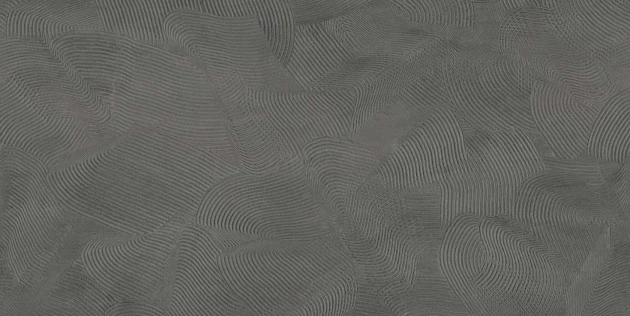Tecnografica 85579-5 Geometric Notes Duetto Ebony Horizontal - mural w organiczne linie