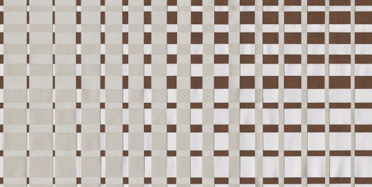 Tecnografica 79045-4 Geometric Notes Tatami Red - mural w kratkę