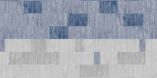 Tecnografica 78943-1 Geometric Notes Washi Blue - mural w geometryczny wzór 3D