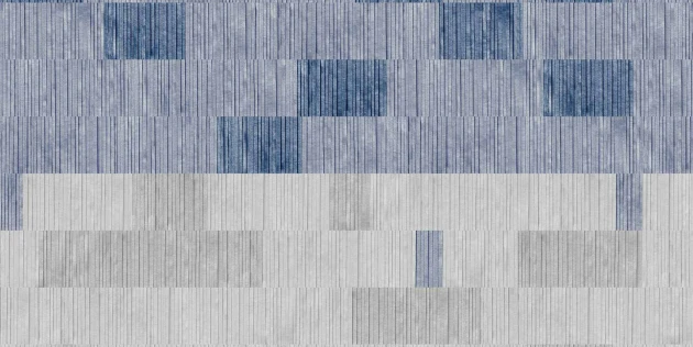 Tecnografica 78943-1 Geometric Notes Washi Blue - mural w geometryczny wzór 3D