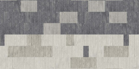 Tecnografica 78943-3 Geometric Notes Washi Grey - mural w geometryczny wzór 3D