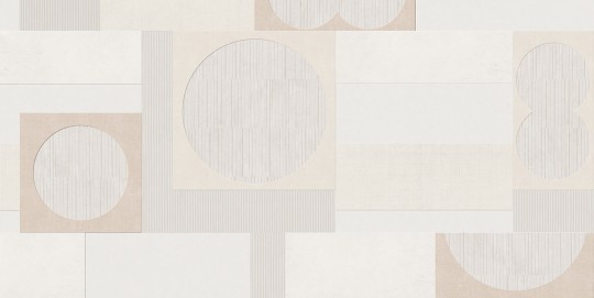 Tecnografica 81590-1 Geometric Notes Safi Color - mural w koła