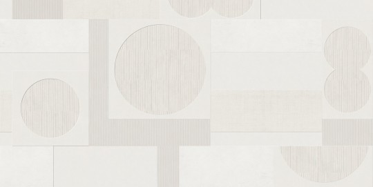 Tecnografica 81590-2 Geometric Notes Safi Soft - mural w koła