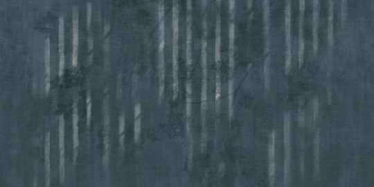 Tecnografica 78727-5 Japandi Mezame Petrol - mural w cienie