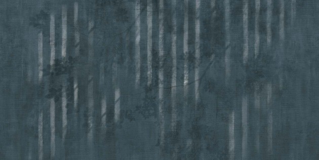 Tecnografica 78727-5 Japandi Mezame Petrol - mural w cienie