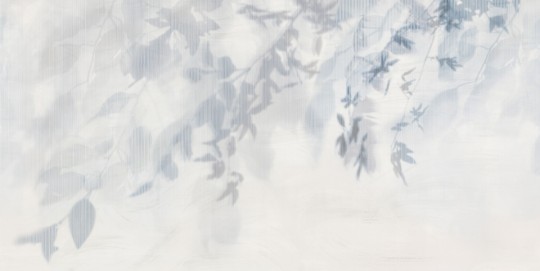 Tecnografica 81367-2 Japandi Yaksi Blue - mural w cienie liści