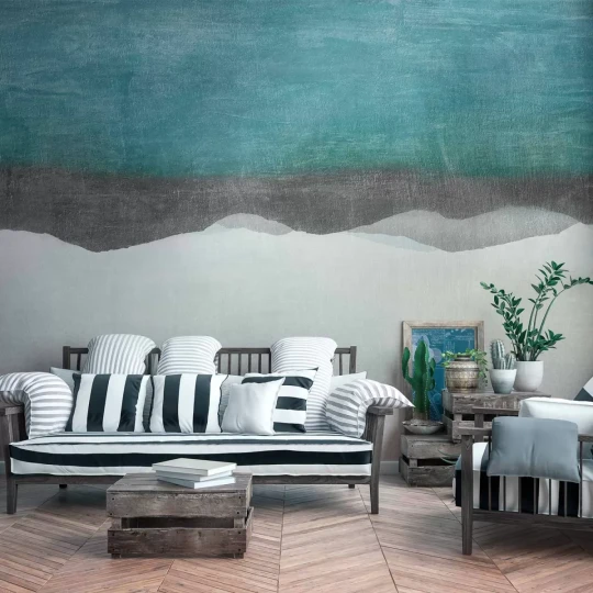 Tecnografica 73306-2 Landscapes Polo South Pole - mural w abstrakcyjny pejzaż górski