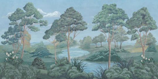 Tecnografica 78873-1 Landscapes Promenade Original - mural w pejzaż rzeki