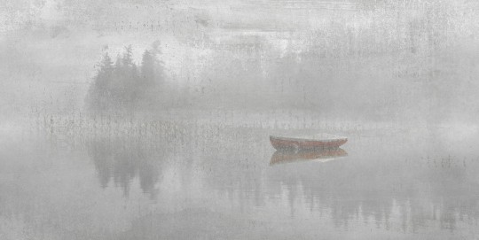 Tecnografica 73139-2 Landscapes Delta Grey - mural w krajobraz jeziora