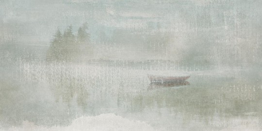 Tecnografica 73139-3 Landscapes Delta Green - mural w krajobraz jeziora